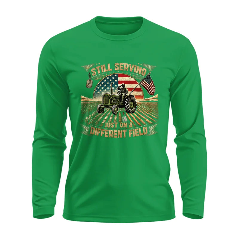 Image of Veteran Farmer Still Serving 8 - Unisex Ultra Cotton Long Sleeve Tee