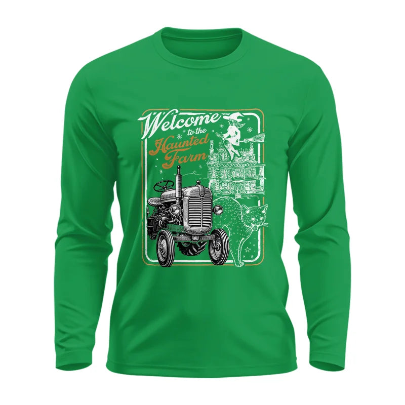 Image of Welcome To The Haunted Farm 2 - Unisex Ultra Cotton Long Sleeve Tee