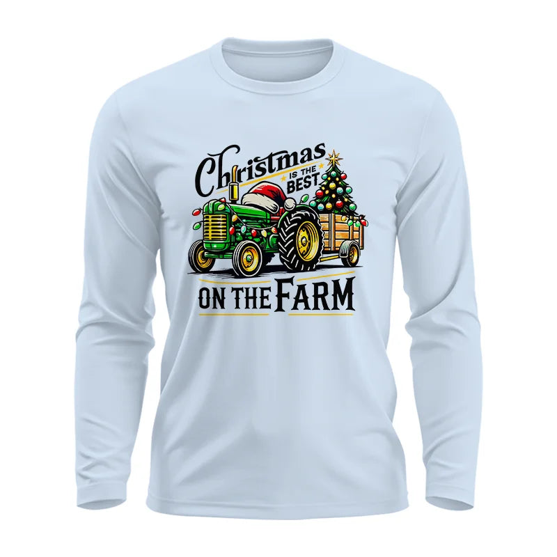 Christmas Is The Best On The Farm 3 - Unisex Ultra Cotton Long Sleeve Tee