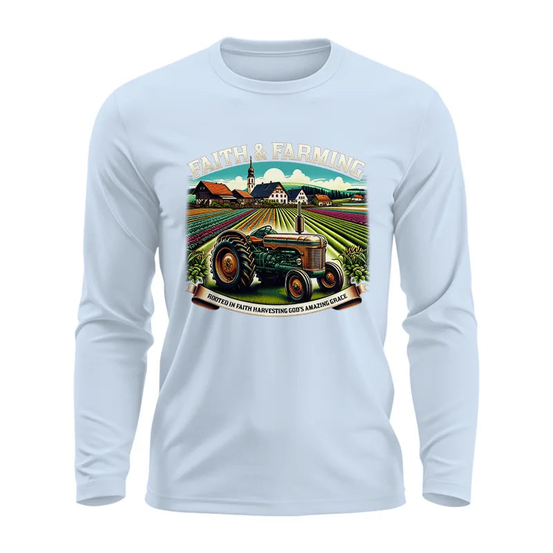 Image of Faith And Farming 4 - Unisex Ultra Cotton Long Sleeve Tee