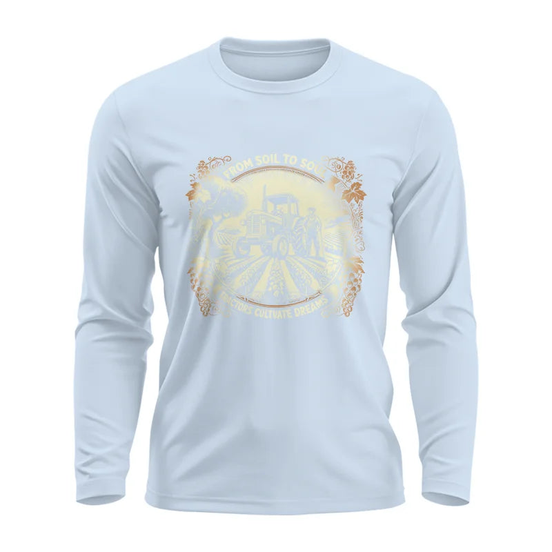 Image of From Soil To Soul_Tractors Cultivate Dreams 2 - Unisex Ultra Cotton Long Sleeve Tee