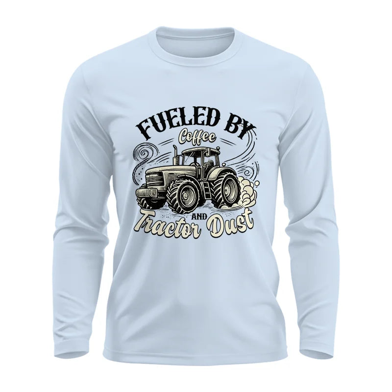 Image of Fueled By Coffee And Tractor Dust 2 - Unisex Ultra Cotton Long Sleeve Tee