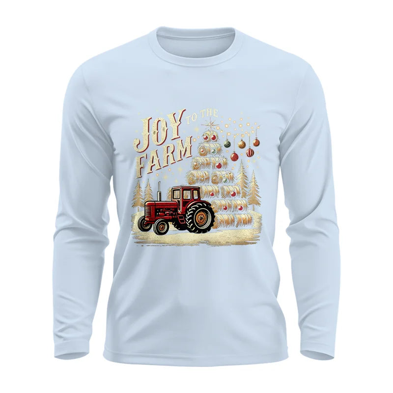 Image of Joy To The Farm - Unisex Ultra Cotton Long Sleeve Tee