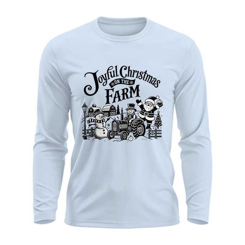 Joyful Christmas On The Farm 1 - Unisex Ultra Cotton Long Sleeve Tee