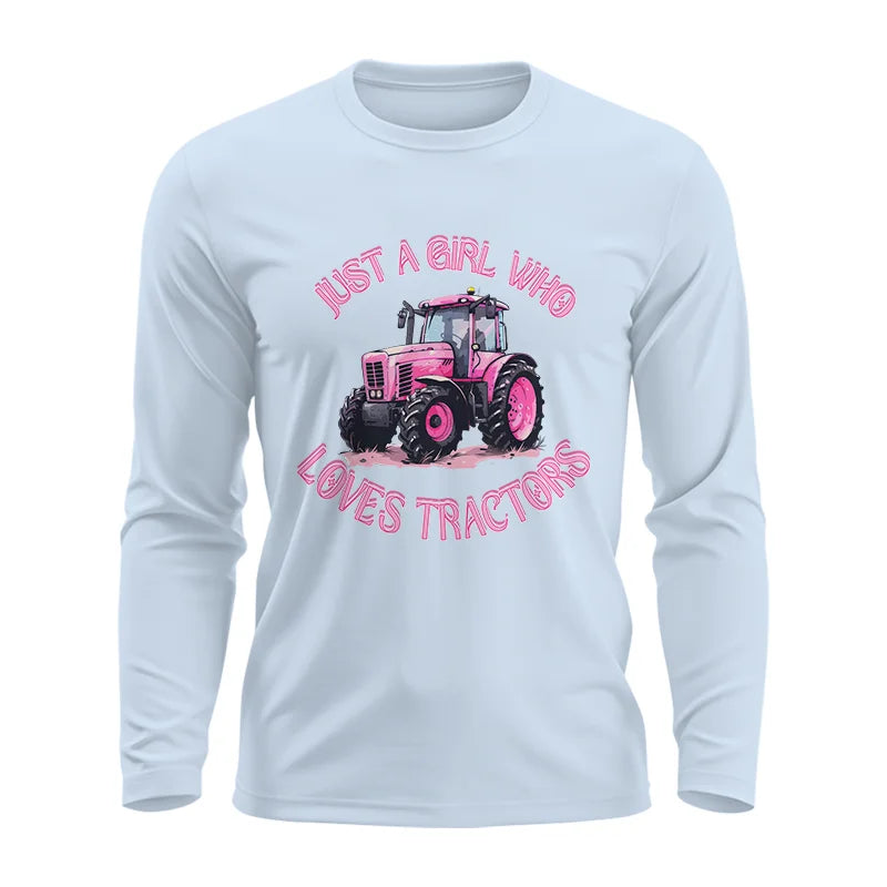 Just A Girl Who Loves Tractors 1 - Unisex Ultra Cotton Long Sleeve Tee