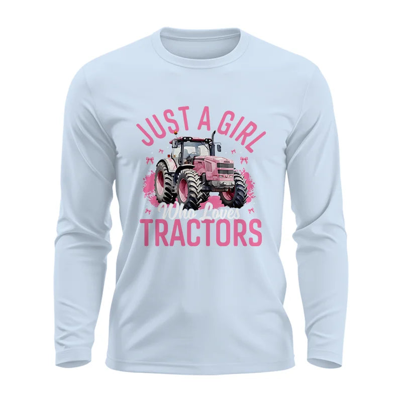 Just A Girl Who Loves Tractors 2 - Unisex Ultra Cotton Long Sleeve Tee