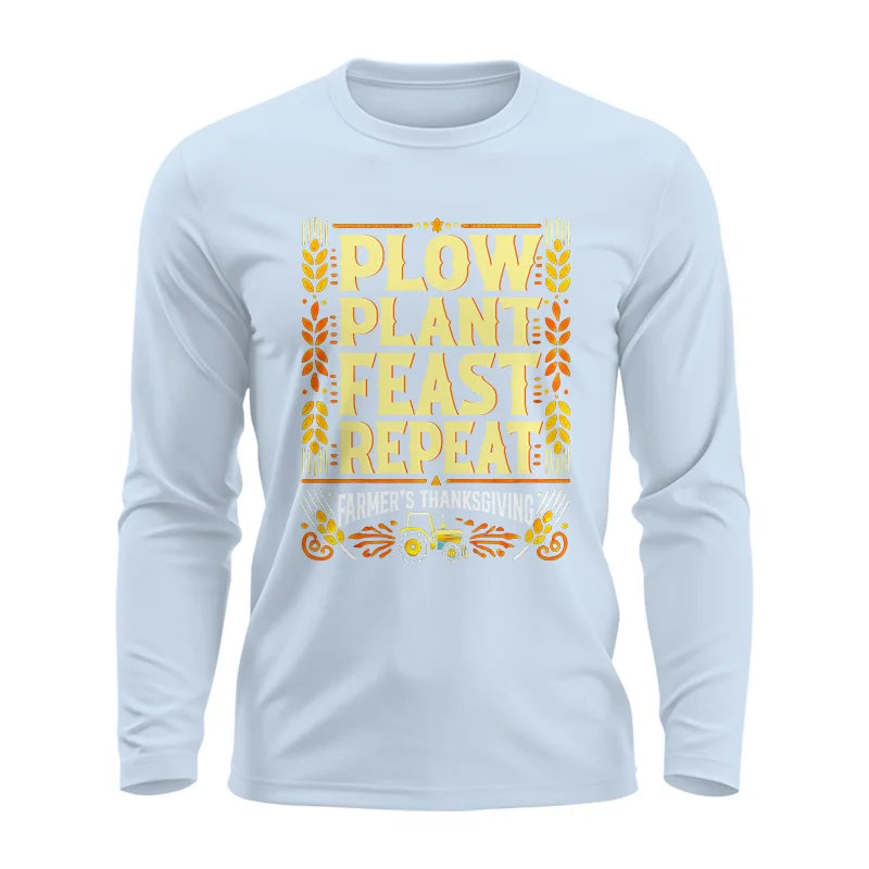 Image of Plow Plant Feast Repeat - Unisex Ultra Cotton Long Sleeve Tee