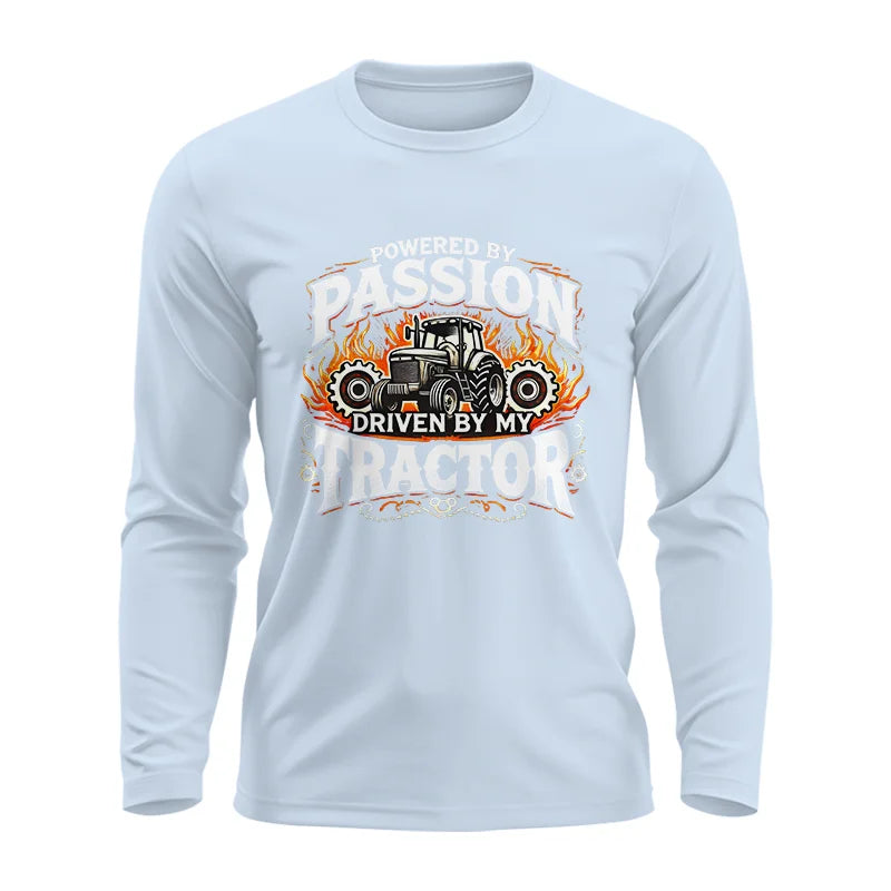 Powered By Passion Driven By My Tractor 1 - Unisex Ultra Cotton Long Sleeve Tee