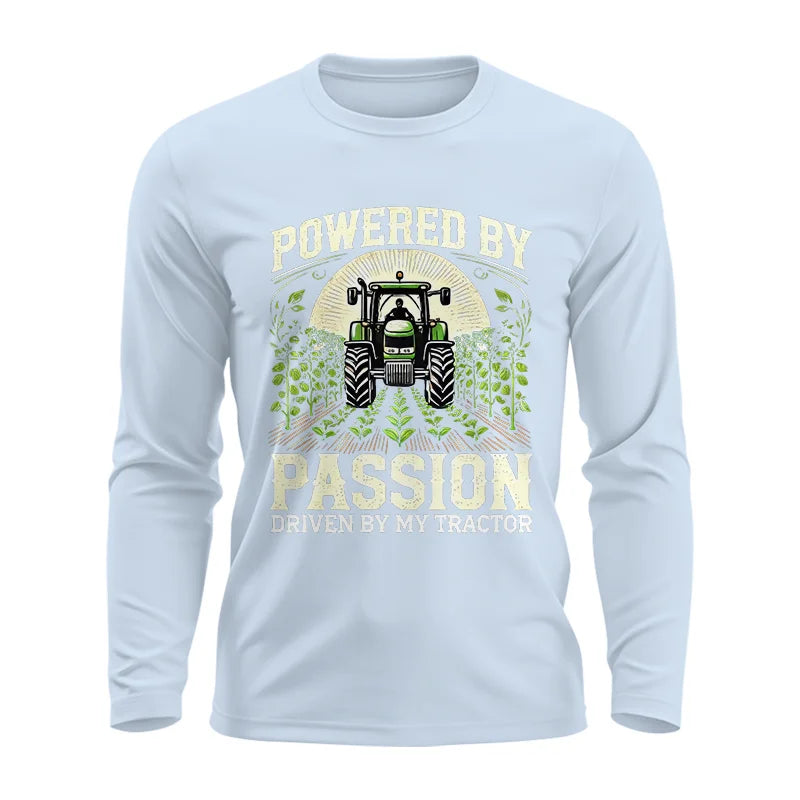 Powered By Passion Driven By My Tractor 3 - Unisex Ultra Cotton Long Sleeve Tee