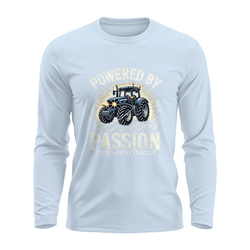 Powered By Passion Driven By My Tractor - Unisex Ultra Cotton Long Sleeve Tee