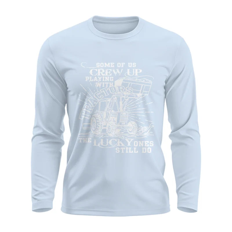 Image of Some Of Us Grew Up Playing With Tractors 1 - Unisex Ultra Cotton Long Sleeve Tee