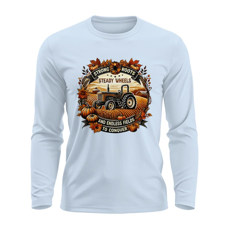 Thanksgiving Farmer Endless Fields To Conquer 1 - Unisex Ultra Cotton Long Sleeve Tee