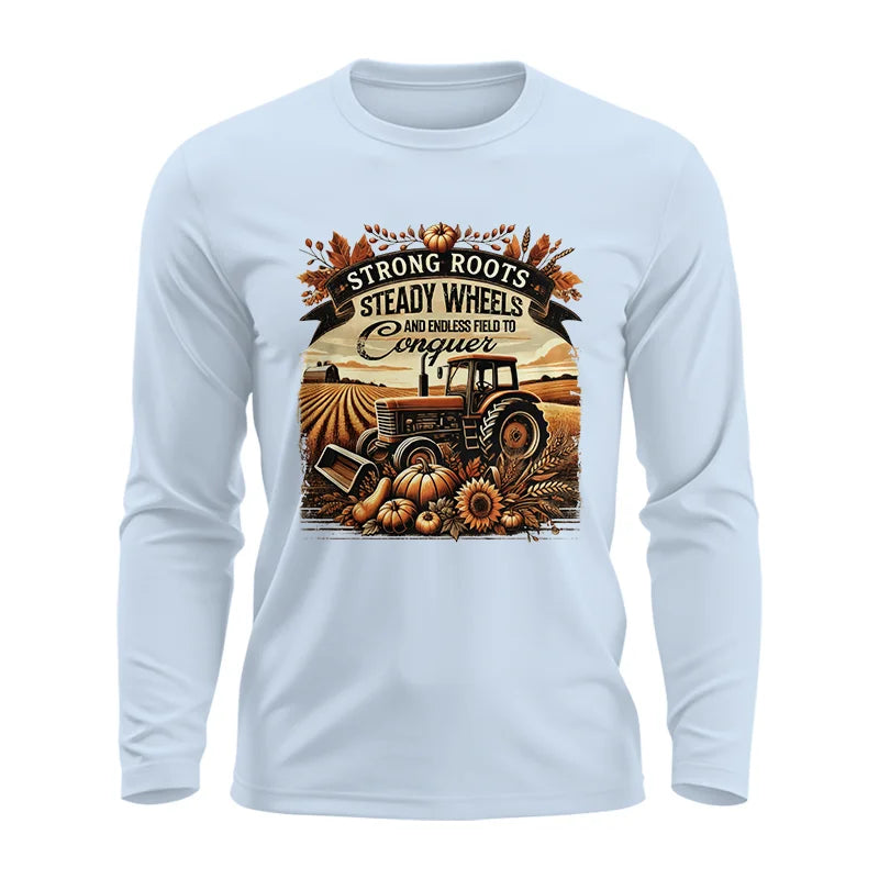 Thanksgiving Farmer Endless Fields To Conquer 2 - Unisex Ultra Cotton Long Sleeve Tee