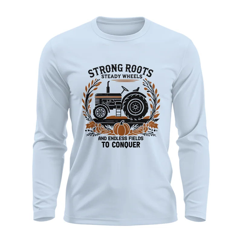 Thanksgiving Farmer Endless Fields To Conquer 3 - Unisex Ultra Cotton Long Sleeve Tee