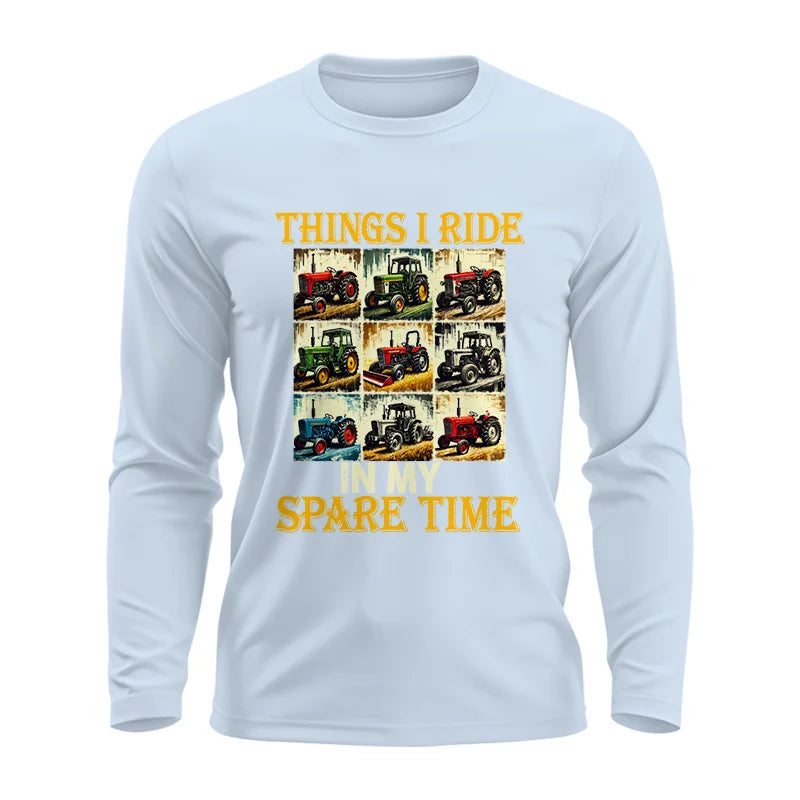 Things I Ride In My Spare Time 2 - Unisex Ultra Cotton Long Sleeve Tee