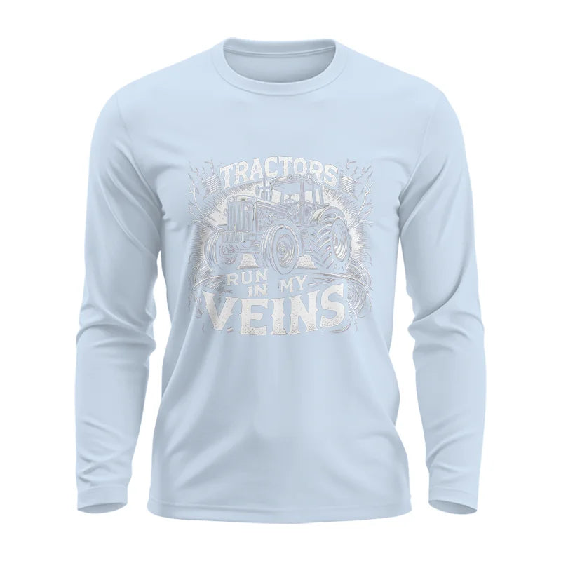 Image of Tractors Run In My Veins - Unisex Ultra Cotton Long Sleeve Tee