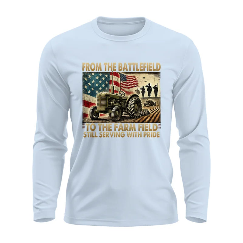 Veteran Farmer From The Battlefield To The Farm Field 1 - Unisex Ultra Cotton Long Sleeve Tee