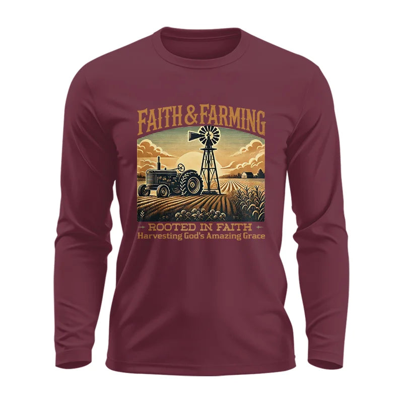 Faith And Farming 3 - Unisex Ultra Cotton Long Sleeve Tee