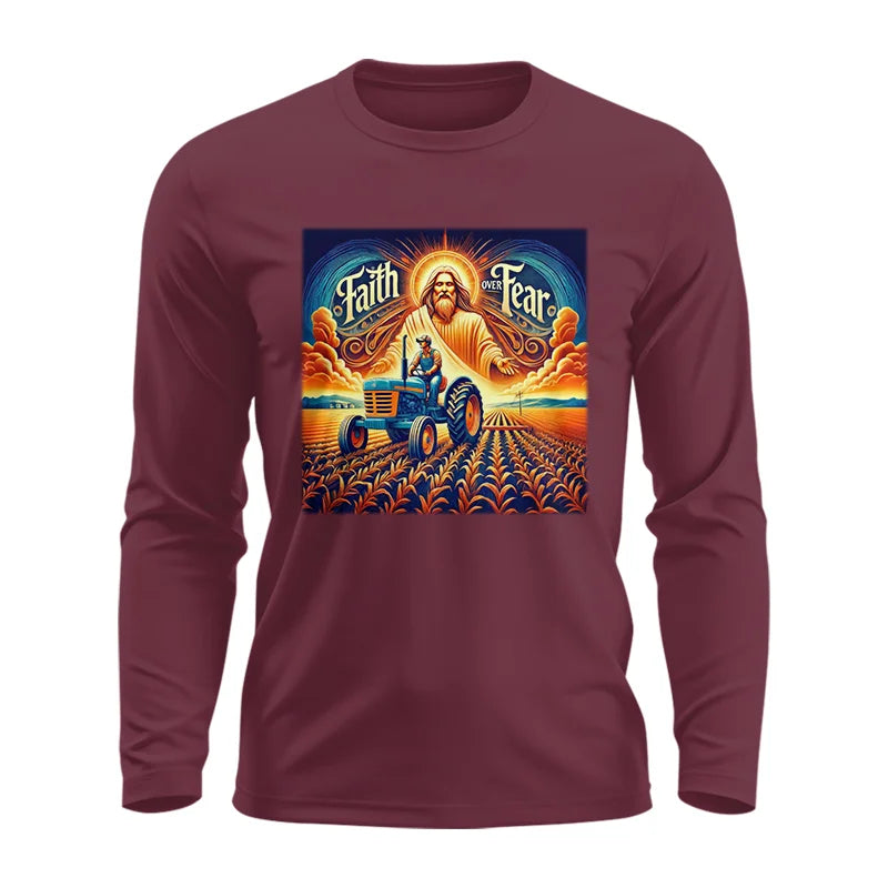 Image of Faith Over Fear 1 - Unisex Ultra Cotton Long Sleeve Tee