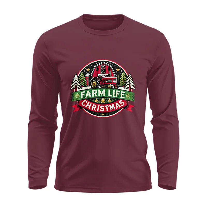 Image of Farm Life Christmas 3 - Unisex Ultra Cotton Long Sleeve Tee