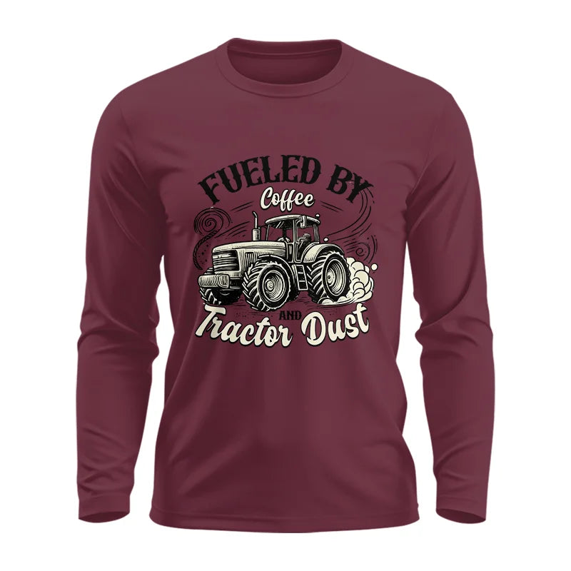 Fueled By Coffee And Tractor Dust 2 - Unisex Ultra Cotton Long Sleeve Tee