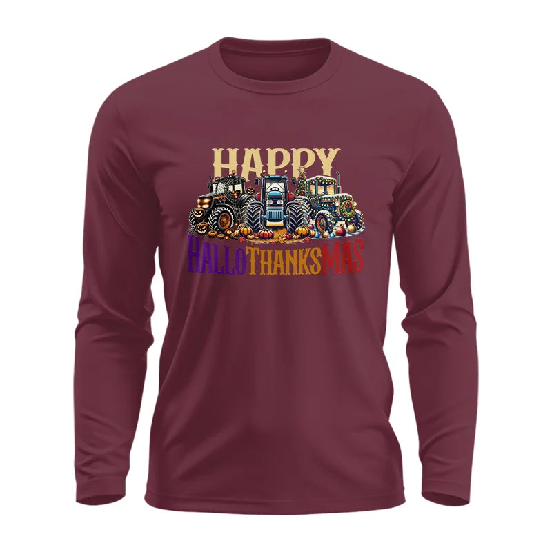 Happy HalloThanksMas - Unisex Ultra Cotton Long Sleeve Tee