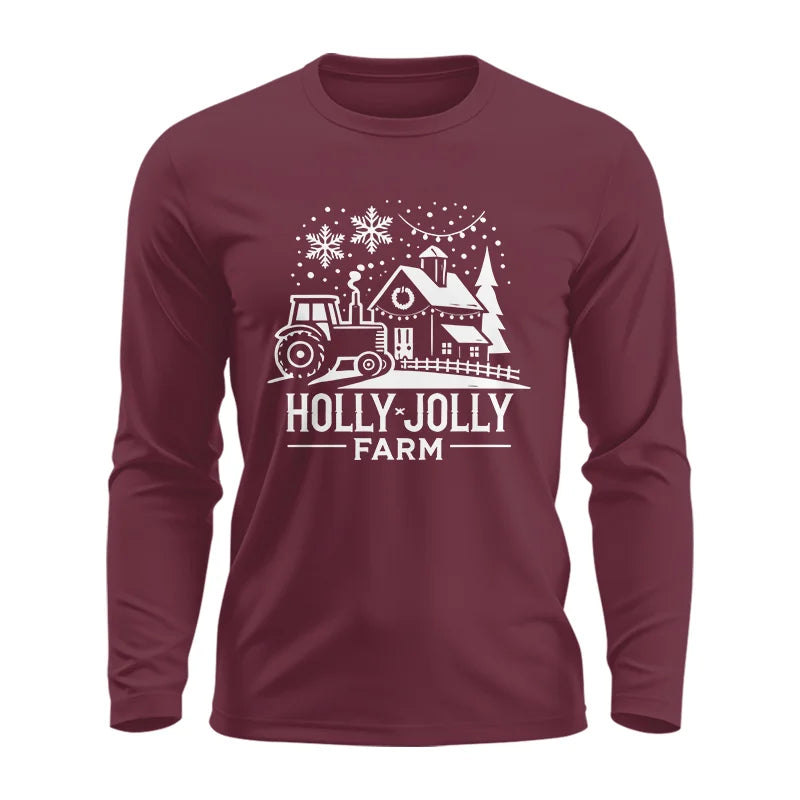 Image of Holly Jolly 3 - Unisex Ultra Cotton Long Sleeve Tee