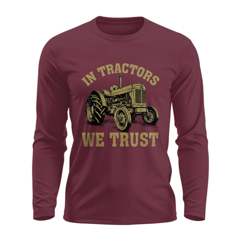 Image of In Tractors We Trust - Unisex Ultra Cotton Long Sleeve Tee