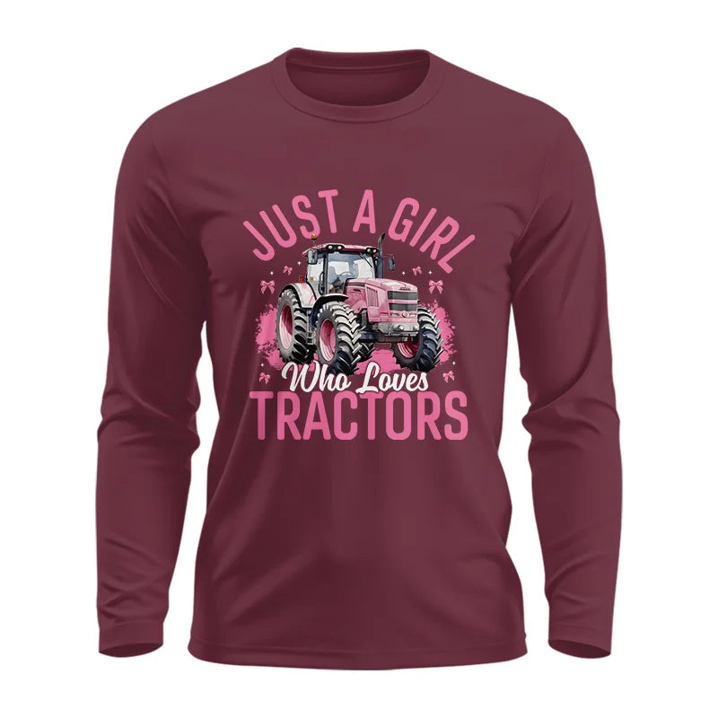 Just A Girl Who Loves Tractors 2 - Unisex Ultra Cotton Long Sleeve Tee