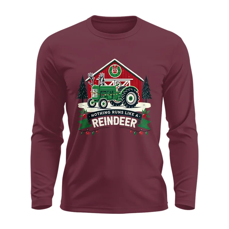 Nothing Runs Like A Reindeer 2 - Unisex Ultra Cotton Long Sleeve Tee