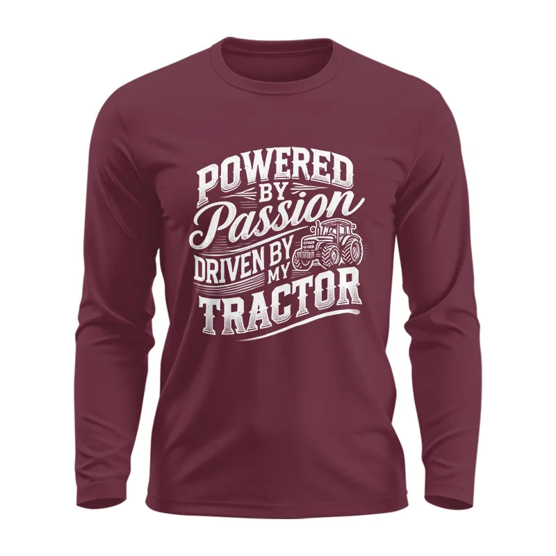 Powered By Passion Driven By My Tractor 2 - Unisex Ultra Cotton Long Sleeve Tee