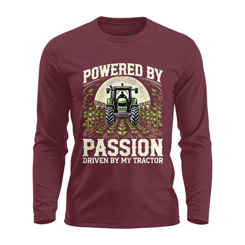 Powered By Passion Driven By My Tractor 3 - Unisex Ultra Cotton Long Sleeve Tee