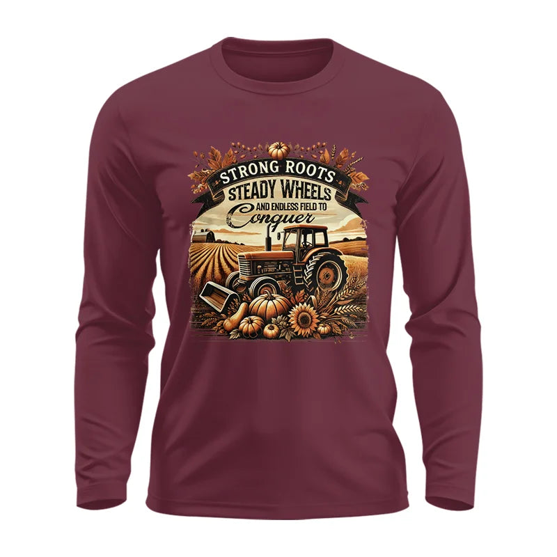 Thanksgiving Farmer Endless Fields To Conquer 2 - Unisex Ultra Cotton Long Sleeve Tee