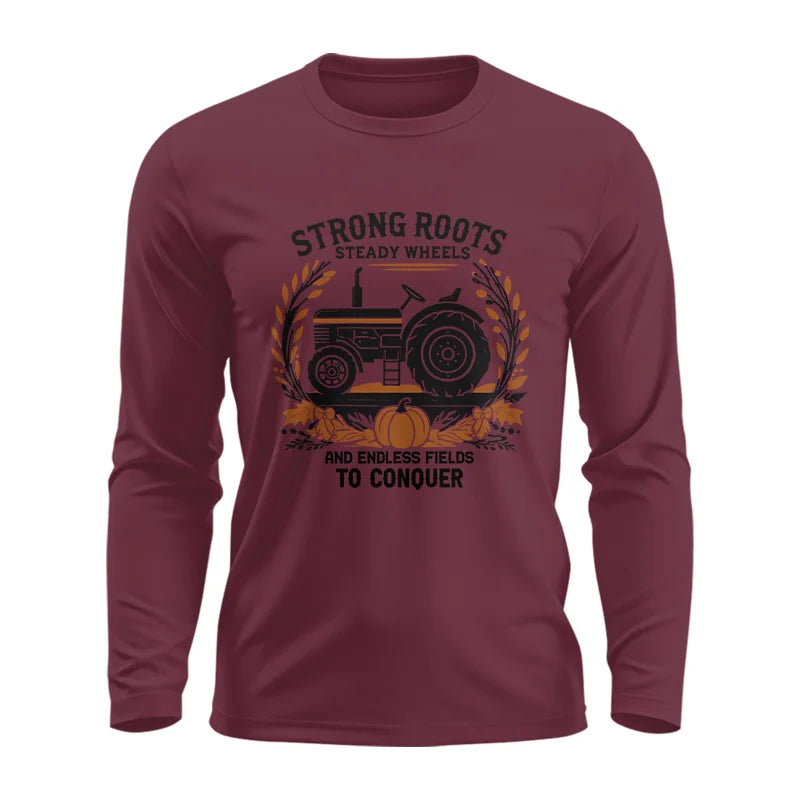 Image of Thanksgiving Farmer Endless Fields To Conquer 3 - Unisex Ultra Cotton Long Sleeve Tee