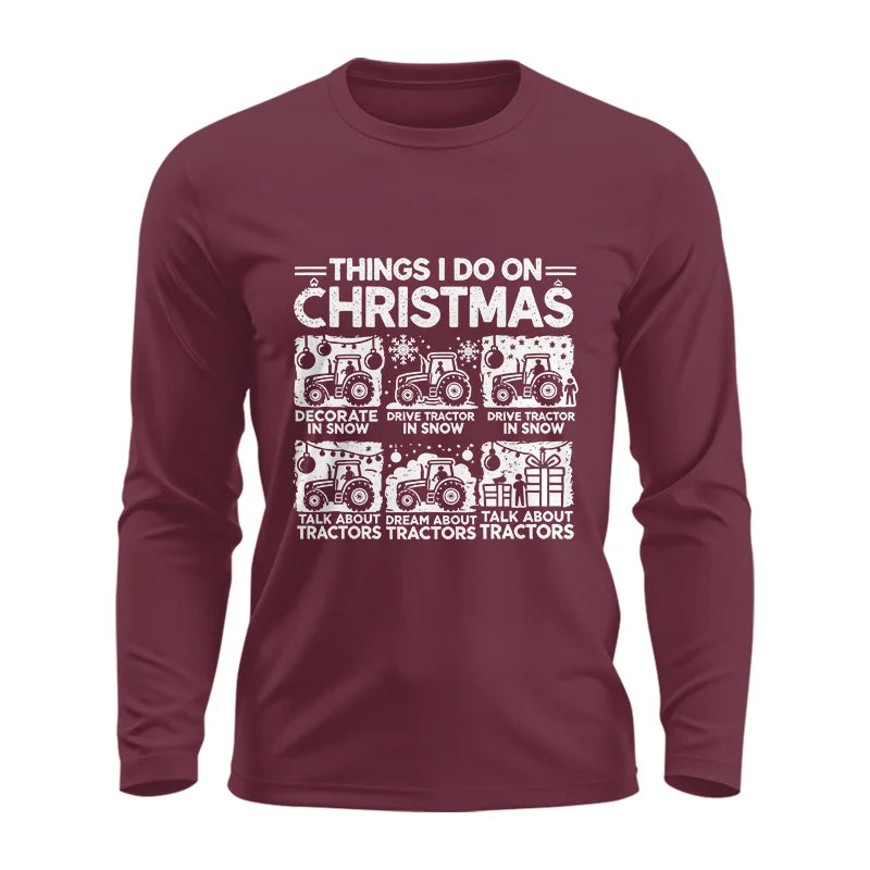 Image of Things I Do On Christmas - Unisex Ultra Cotton Long Sleeve Tee