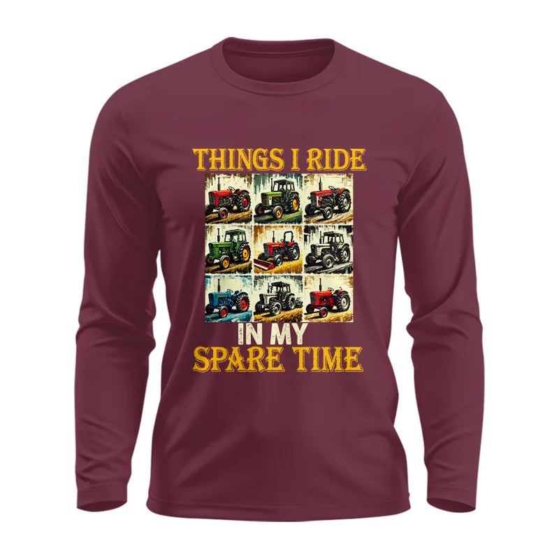 Things I Ride In My Spare Time 2 - Unisex Ultra Cotton Long Sleeve Tee