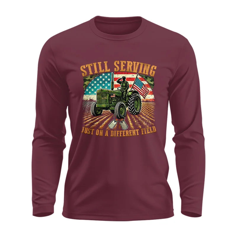 Veteran Farmer Still Serving 9 - Unisex Ultra Cotton Long Sleeve Tee