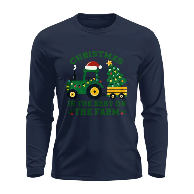 Image of Christmas Is The Best On The Farm - Unisex Ultra Cotton Long Sleeve Tee