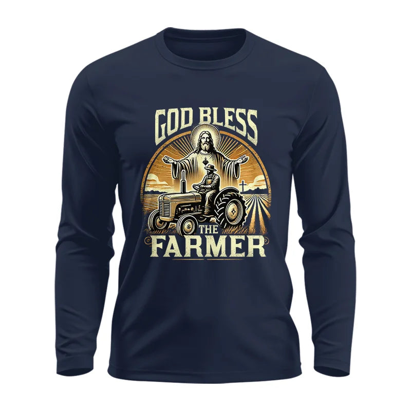 God Bless The Farmer 1 - Unisex Ultra Cotton Long Sleeve Tee