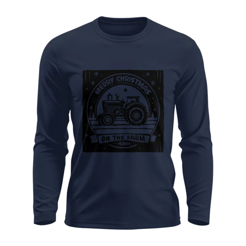 Merry Chritmas On The Farm 5 - Unisex Ultra Cotton Long Sleeve Tee