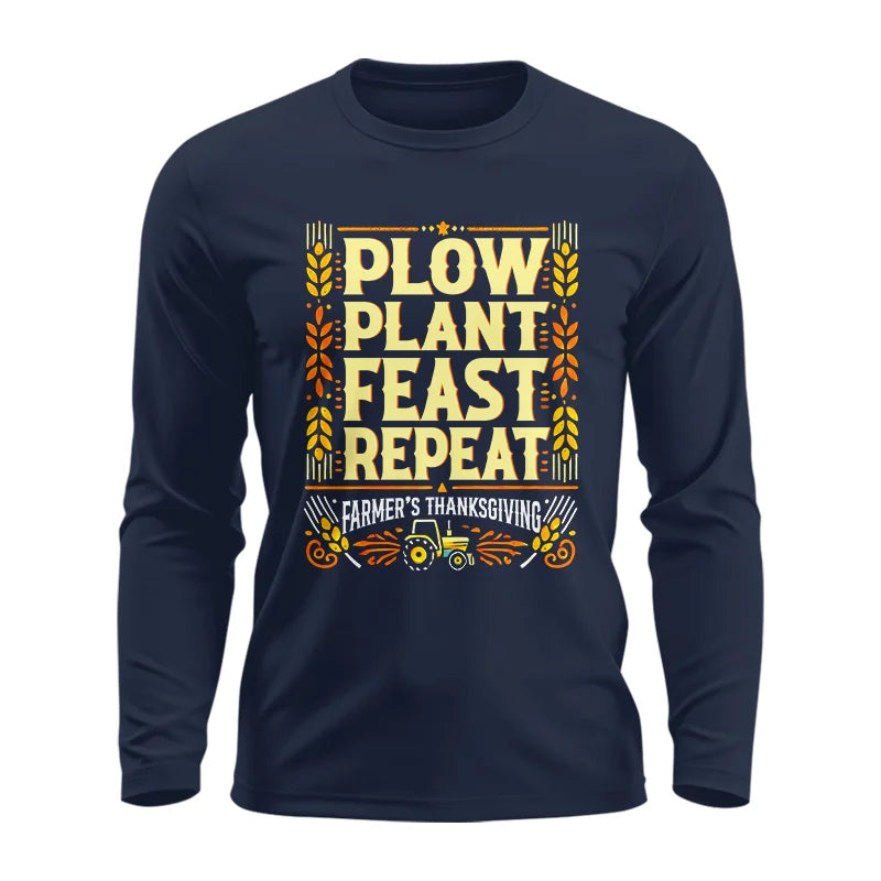 Image of Plow Plant Feast Repeat - Unisex Ultra Cotton Long Sleeve Tee