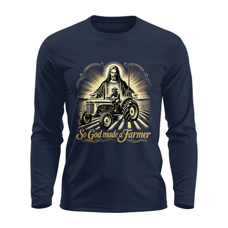 So God Made A Farmer 2 - Unisex Ultra Cotton Long Sleeve Tee