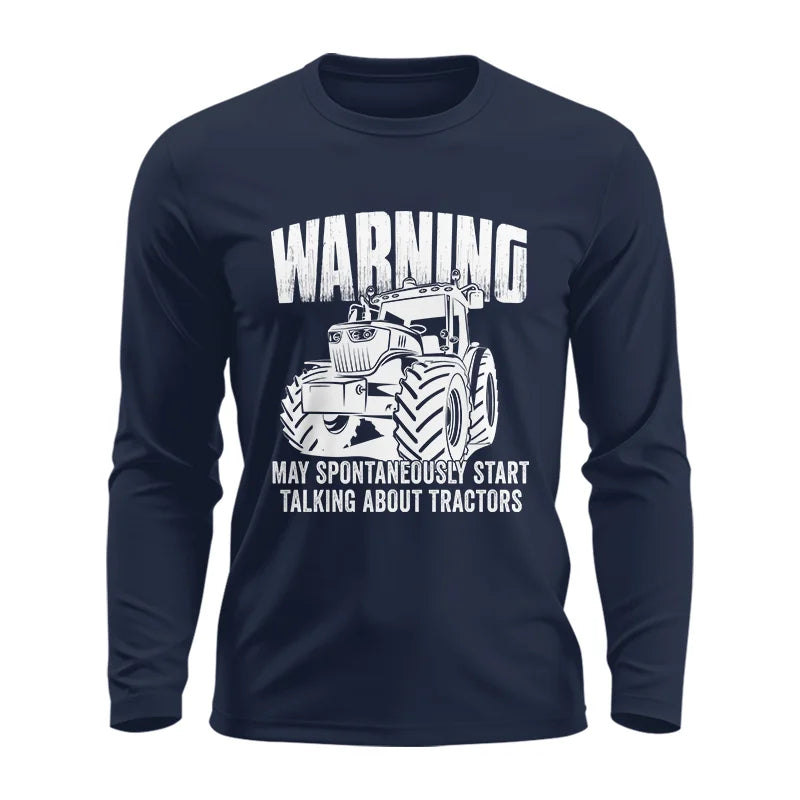 Image of Talking About Tractor - Unisex Ultra Cotton Long Sleeve Tee