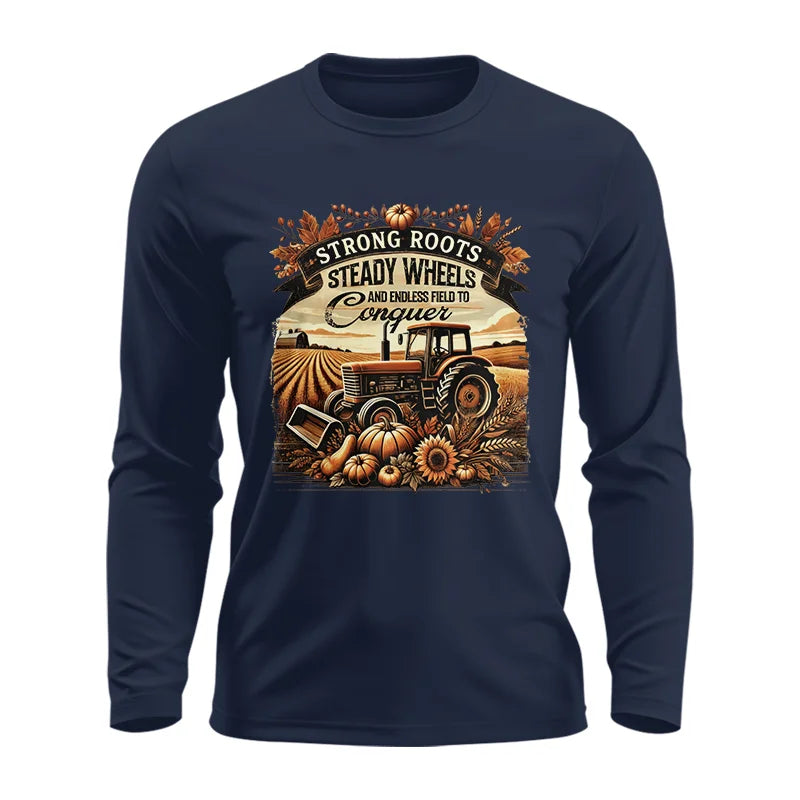 Thanksgiving Farmer Endless Fields To Conquer 2 - Unisex Ultra Cotton Long Sleeve Tee