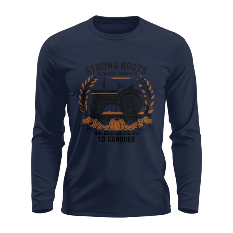 Thanksgiving Farmer Endless Fields To Conquer 3 - Unisex Ultra Cotton Long Sleeve Tee