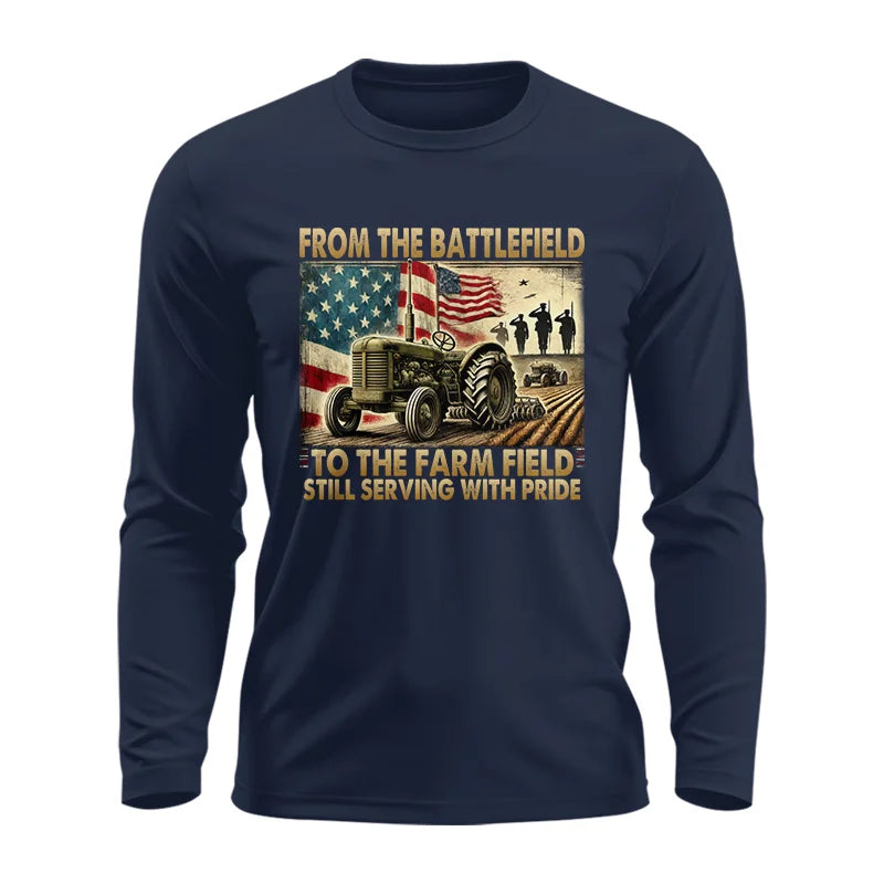 Veteran Farmer From The Battlefield To The Farm Field 1 - Unisex Ultra Cotton Long Sleeve Tee