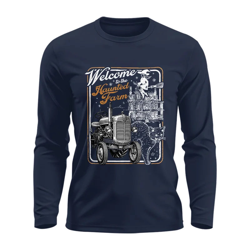 Image of Welcome To The Haunted Farm 2 - Unisex Ultra Cotton Long Sleeve Tee