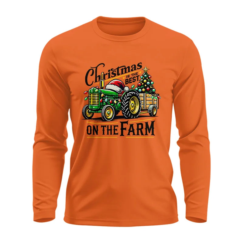 Christmas Is The Best On The Farm 3 - Unisex Ultra Cotton Long Sleeve Tee