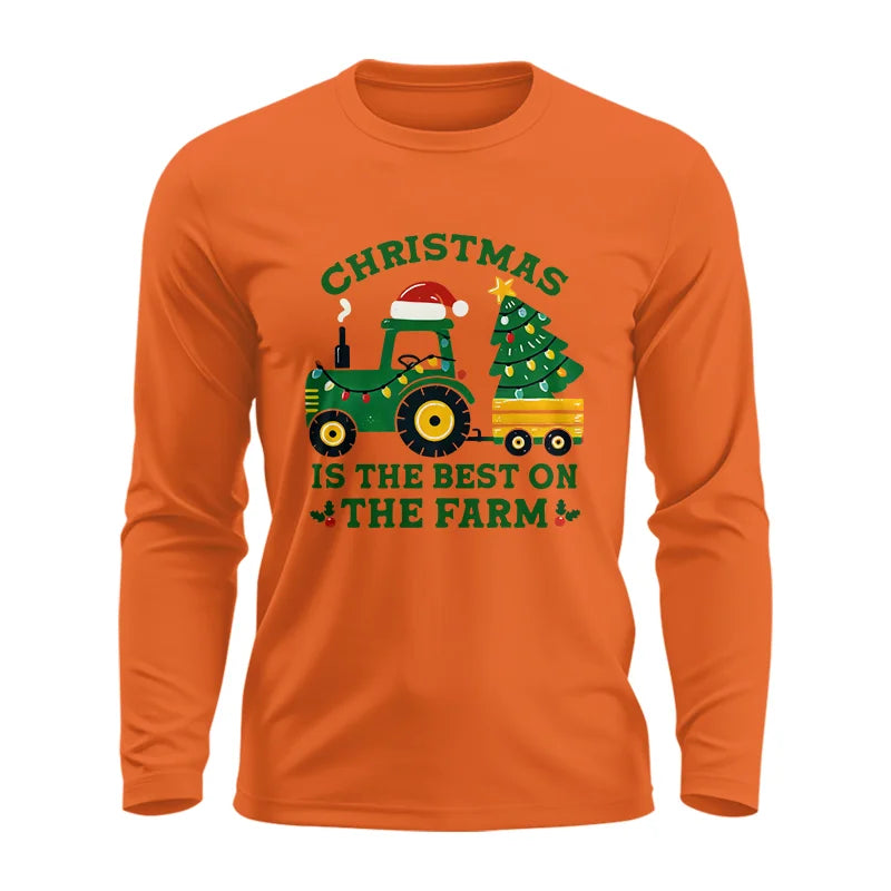 Image of Christmas Is The Best On The Farm - Unisex Ultra Cotton Long Sleeve Tee