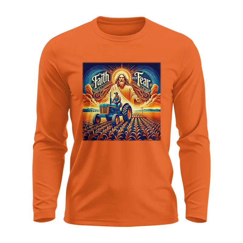 Faith Over Fear 1 - Unisex Ultra Cotton Long Sleeve Tee